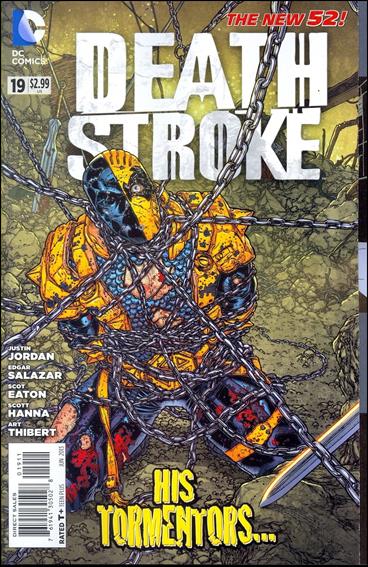 Deathstroke (2011) issue 19 Gatefold Cover