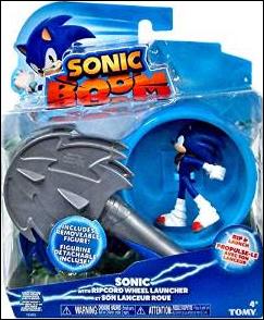 Sonic Boom (Ripcord) figure 1 Sonic with Ripcord Wheel Launcher