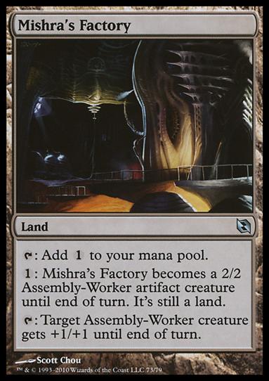 Magic the Gathering: Duel Decks: Elspeth vs. Tezzeret (Base Set) card 73 Mishra's Factory