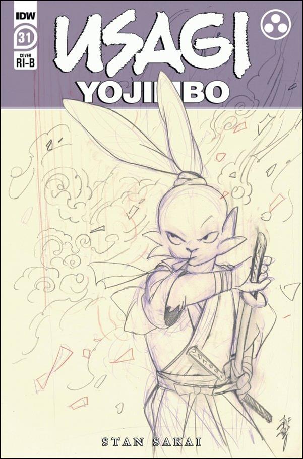 Usagi Yojimbo (2019) issue 31-C Peach Momoko 1:25 Sketch Cover