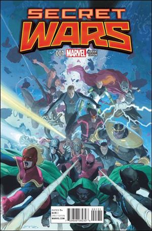 Secret Wars issue 1-C Esad Ribic 1:25 Cover