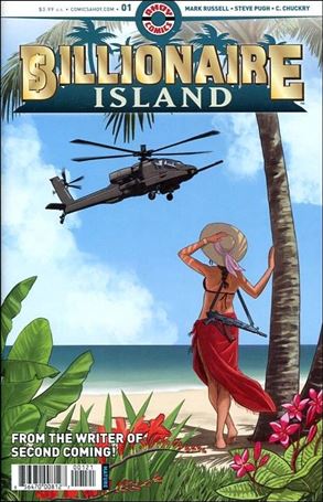 Billionaire Island issue 1-B Pia Guerra Cover