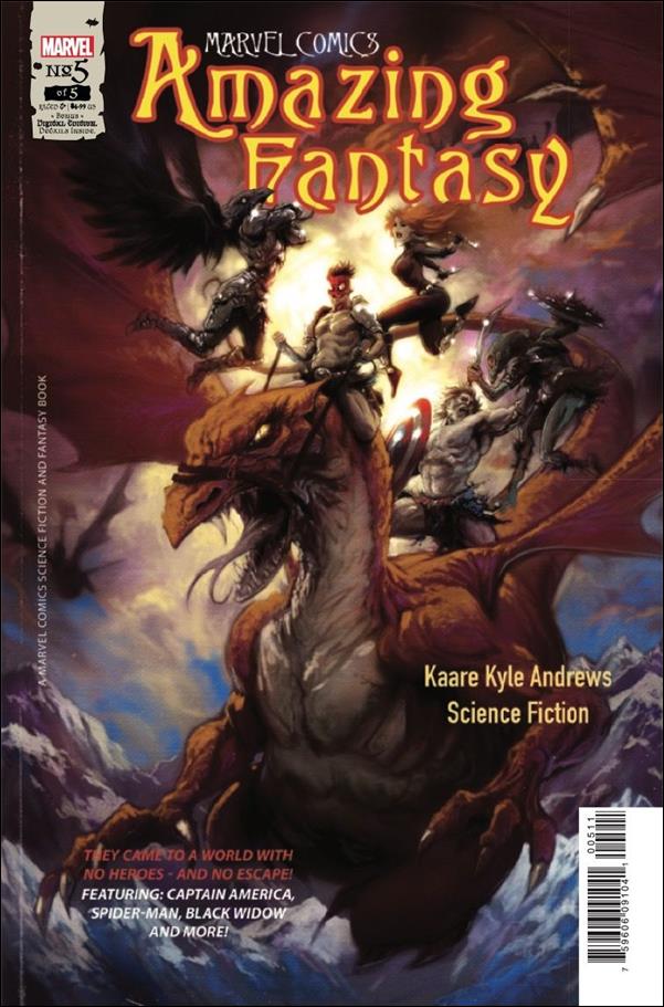 Amazing Fantasy (2021) issue 5 Kaare Andrews Fantasy Cover