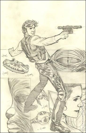 Star Wars: Rebel Heist issue 1-C Adam Hughes 1:40 Virgin Sketch Cover