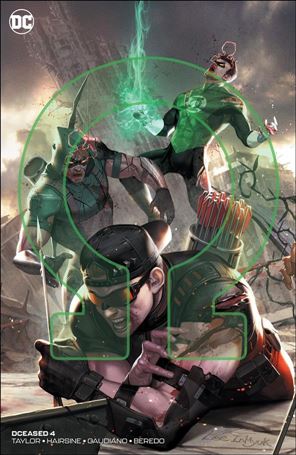 DCeased issue 5-F InHyuk Lee Midtown Comics Omega Cover