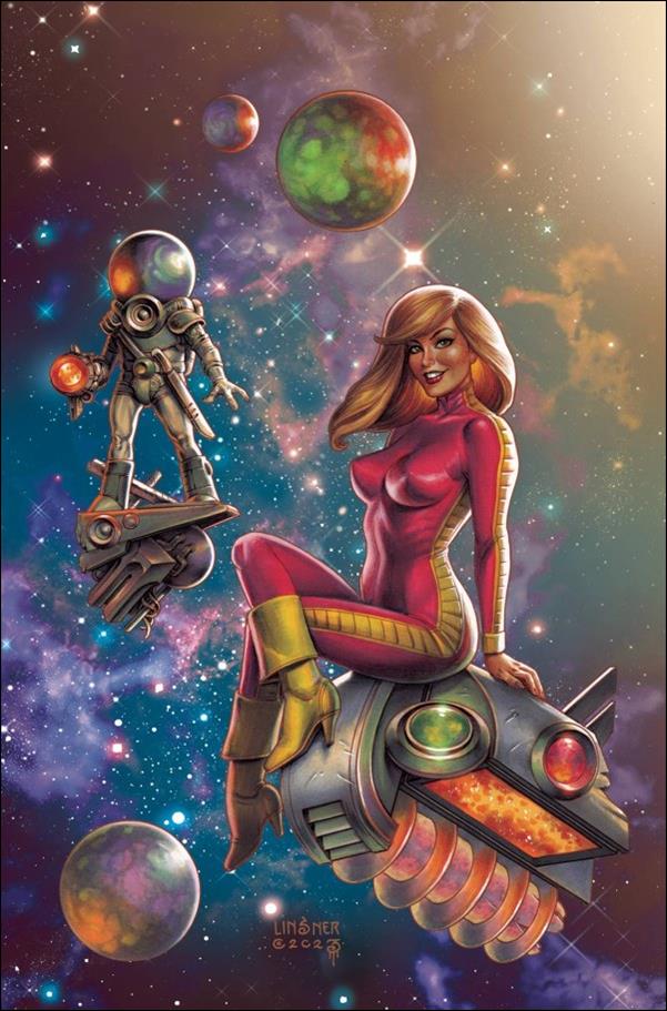 Barbarella (2024) issue 3-E Joseph Michael Linsner Virgin Cardstock Cover