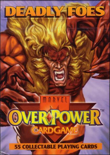 Marvel OverPower card 3-B Deadly Foes Sealed Deck