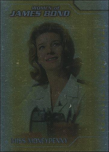 Women of James Bond in Motion (Women of MI6 Subet)  card M5 Lois Maxwell as Miss Moneypenny