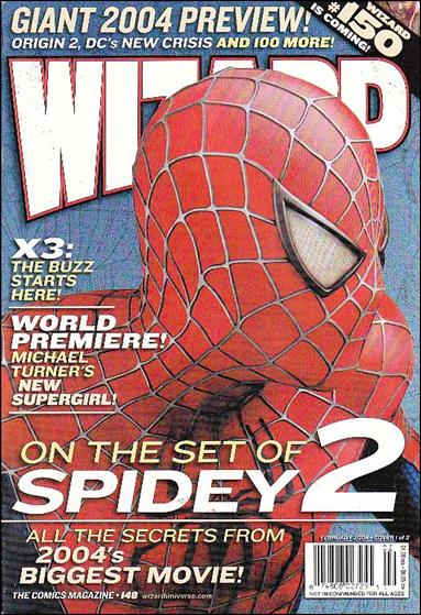Wizard: The Comics Magazine issue 148 Spider-Man 2 Photo Cover