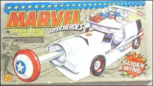 Marvel Super Heroes (Vehicles) figure 2 Captain America Turbo Coupe