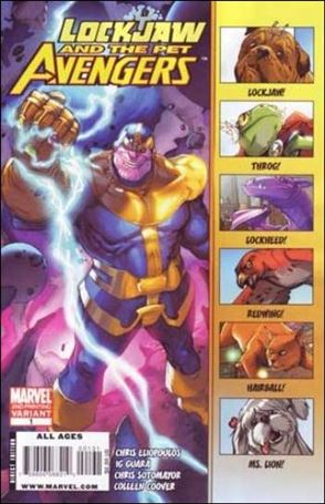 Lockjaw and the Pet Avengers issue 1-C Ig Guara Cover (2nd Printing)
