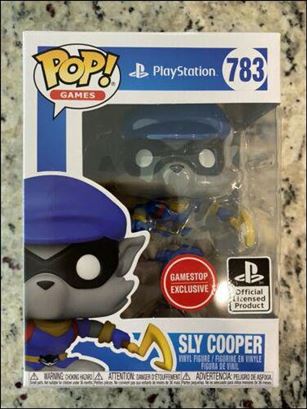 POP! Games figure 783 Sly Cooper (Gamestop Esclusive)