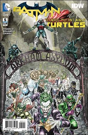 Batman/Teenage Mutant Ninja Turtles issue 5 Freddie E. Williams II Cover