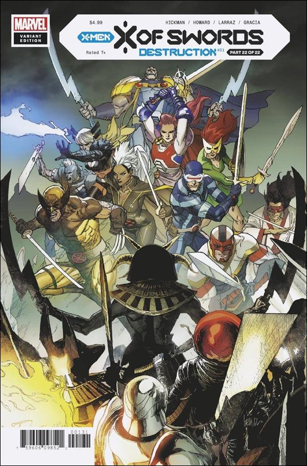X of Swords: Destruction issue 1-B Leinil Francis Yu Cover
