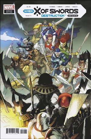 X of Swords: Destruction issue 1-B Leinil Francis Yu Cover