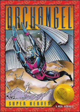 X-Men: Series 2 (Base Set) card 1 Archangel