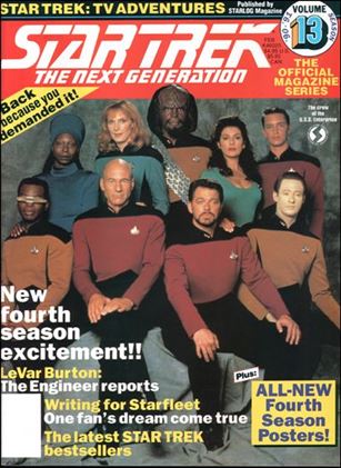 Official Star Trek: The Next Generation Magazine issue 13