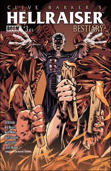 Clive Barker's Hellraiser: Bestiary issue 3 Conor Nolan Cover