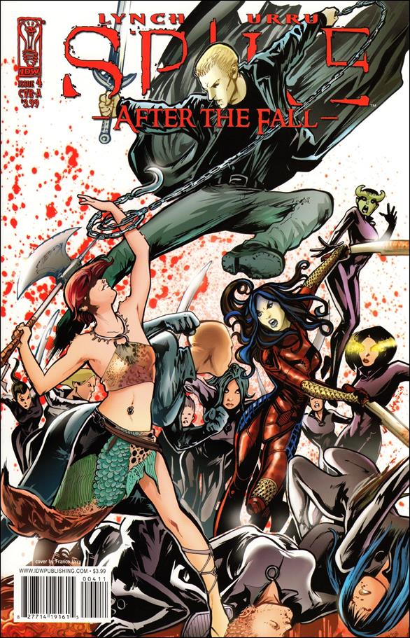 Spike: After the Fall issue 4 Franco Urru Standard Cover