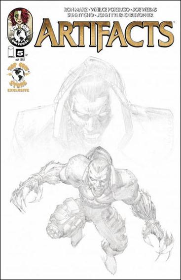 Artifacts (2010) issue 5-F Whilce Portacio Top Cow Store Sketch Cover