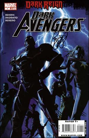 Dark Avengers (2009) issue 1-F DF (Signed By Brian Michael Bendis) 1/150