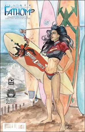 Michael Turner's Fathom (2013) issue 1-D35 Mark Dos Santos Drawn to Comics Cover 1/700