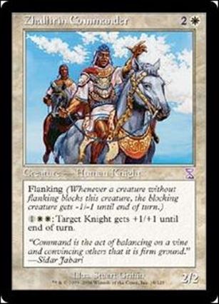 Magic the Gathering: Time Spiral (Timeshifted Subset) card 18 Zhalfirin Commander