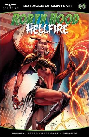 Robyn Hood: Hellfire issue nn-B Igor Vitorino Cover