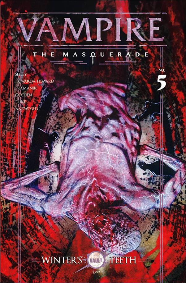 Vampire the Masquerade Winter's Teeth issue 5 Aaron Campbell Cover