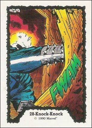 Ghost Rider (Base Set)  card 28 Knock-Knock