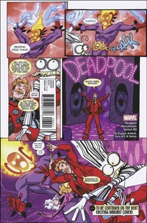 Despicable Deadpool issue 293-B Scott Koblish Cover