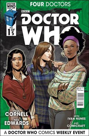 Doctor Who Event 2015: Four Doctors issue 1-C Elena Casagrande 1:25 Cover