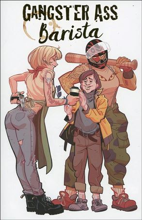 Gangster Ass Barista issue 1-B Conor Hughes Virgin Foil Cover