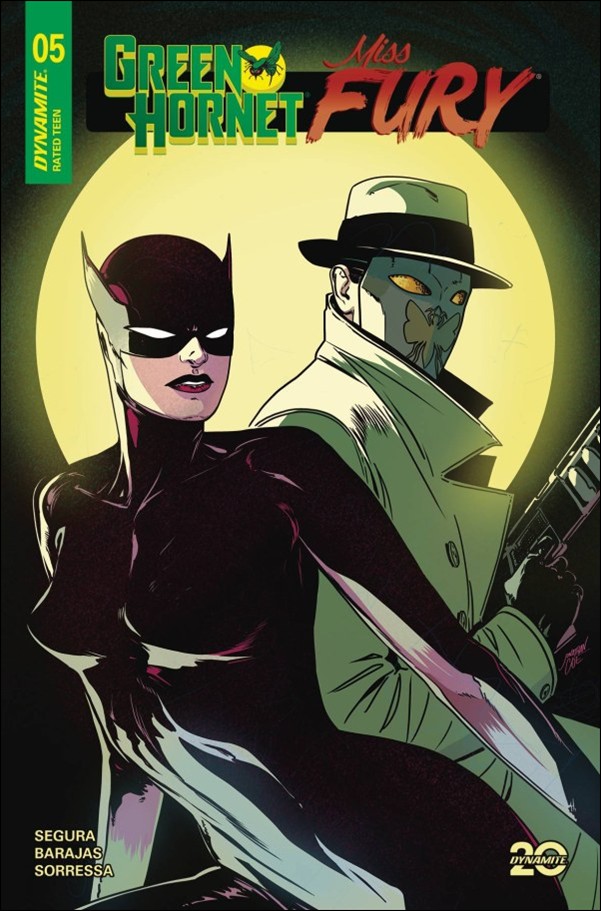 Green Hornet / Miss Fury issue 5-C Jonathan Case Cover