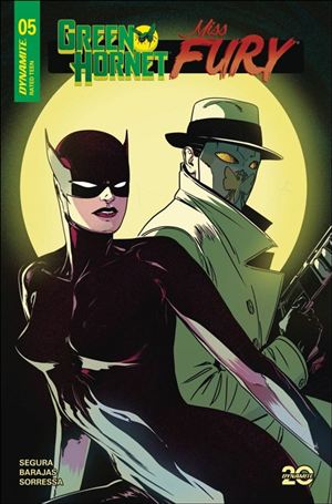 Green Hornet / Miss Fury issue 5-C Jonathan Case Cover