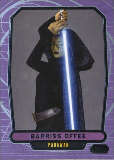 Star Wars Galactic Files (Base Set) card 60 Barriss Offee Padawan