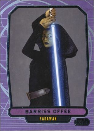 Star Wars Galactic Files (Base Set) card 60 Barriss Offee Padawan