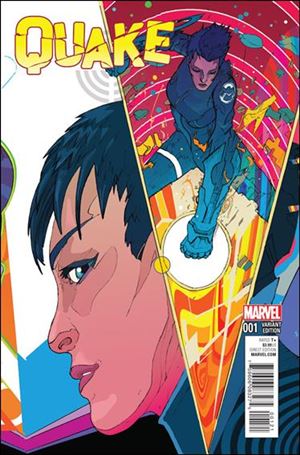 Quake:  S.H.I.E.L.D. 50th Anniversary   issue 1-B Christian Ward Cover