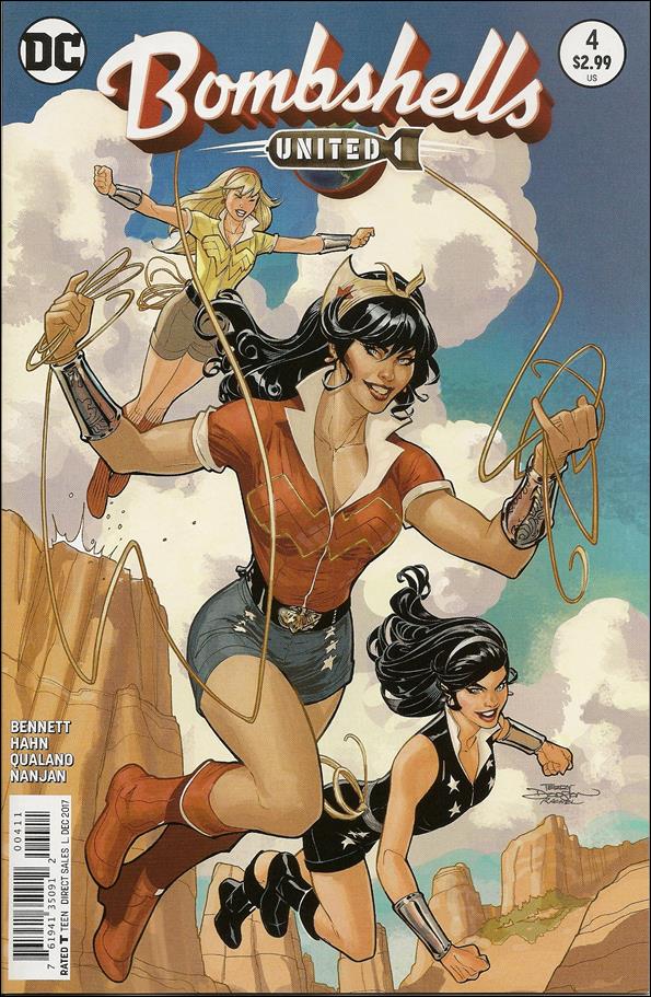 Bombshells United issue 4 Terry and Rachel Dodson Cover