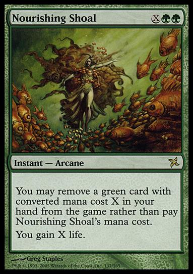 Magic the Gathering: Betrayers of Kamigawa (Base Set) card 137 Nourishing Shoal