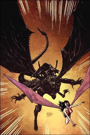 Vampirella/Aliens issue 5-C Virgin Cover