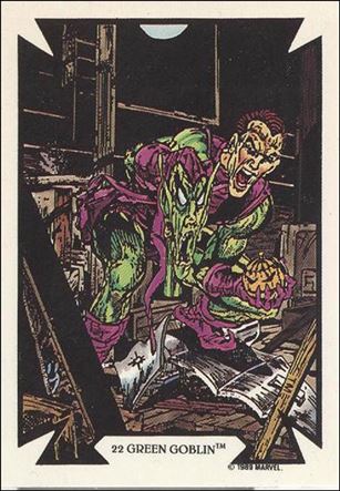 Todd McFarlane Super Heroes: Series 1 (Base Set) card 22 Green Goblin