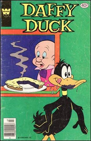 Daffy Duck issue 123-B Whitman Cover