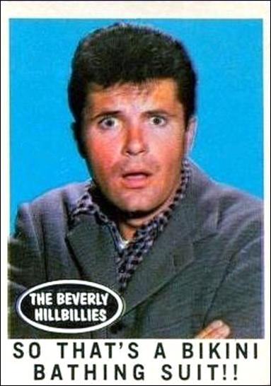Beverly Hillbillies (Base Set) card 32 So That's a Bikini Bathing Suit!!
