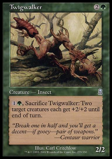 Magic the Gathering: Odyssey (Base Set) card 279 Twigwalker