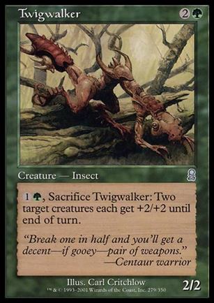 Magic the Gathering: Odyssey (Base Set) card 279 Twigwalker