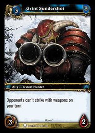 World of Warcraft: Heroes of Azeroth (Base Set) card 186 Grint Sundershot