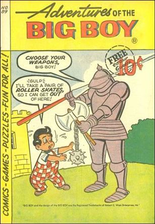 Adventures of the Big Boy issue 89-B West Coast Cover