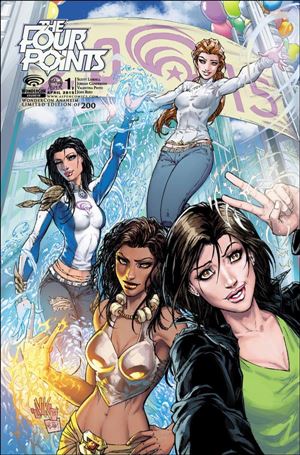 Four Points issue 1-F V. Ken Marion WonderCon Cover 1/200