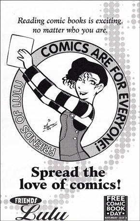 Friends of Lulu presents: Comics are for Everyone! Cover Image 1